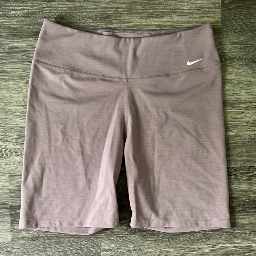 Nike Pink Bike Shorts with Elastic Waistband
